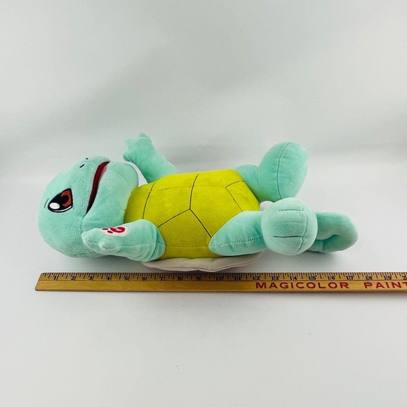 Build A Bear Squirtle Pokemon Plush 14" Stuffed Animal 2017 Non-Working Sound - Picture 5 of 7